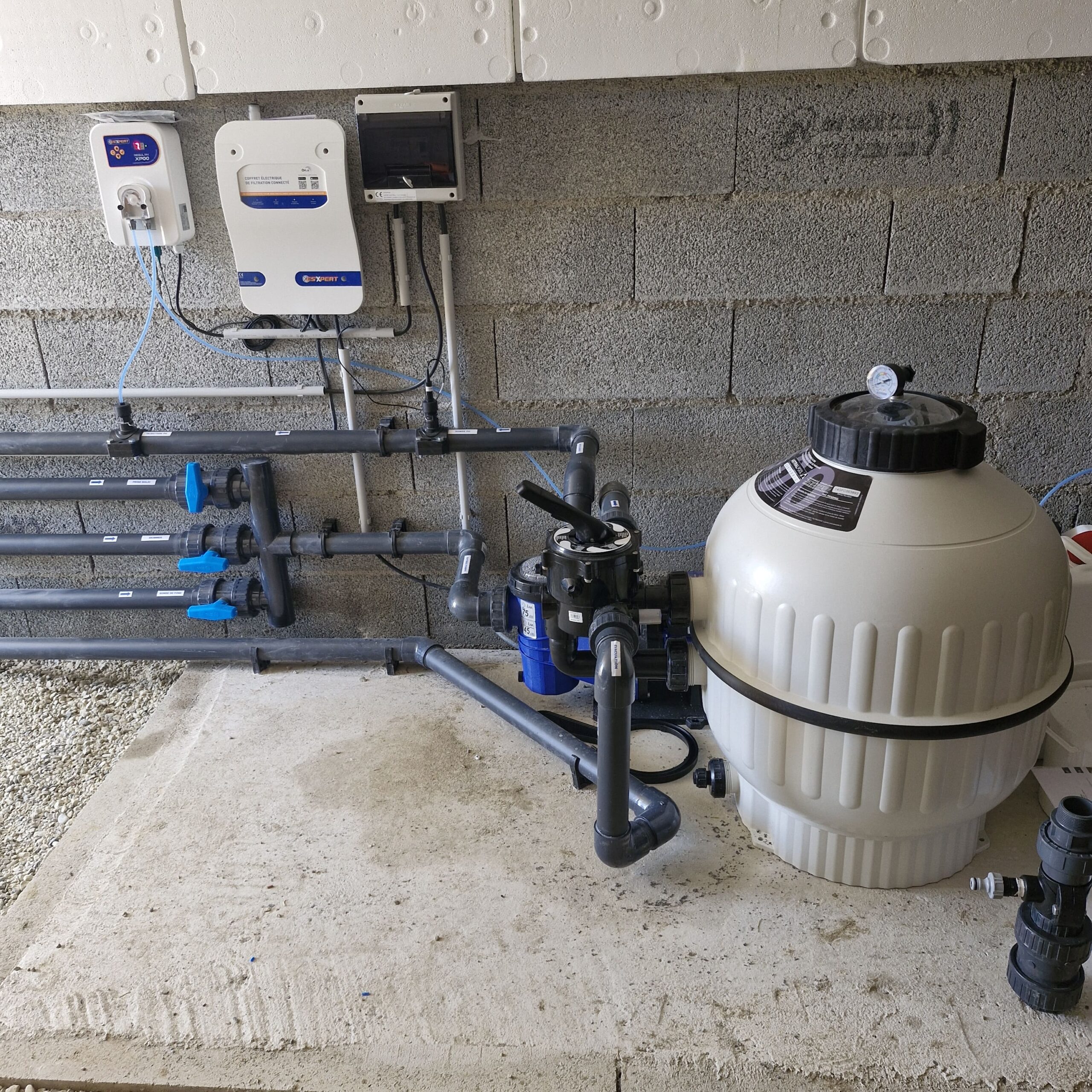 Installation système de filtration dans un local existant