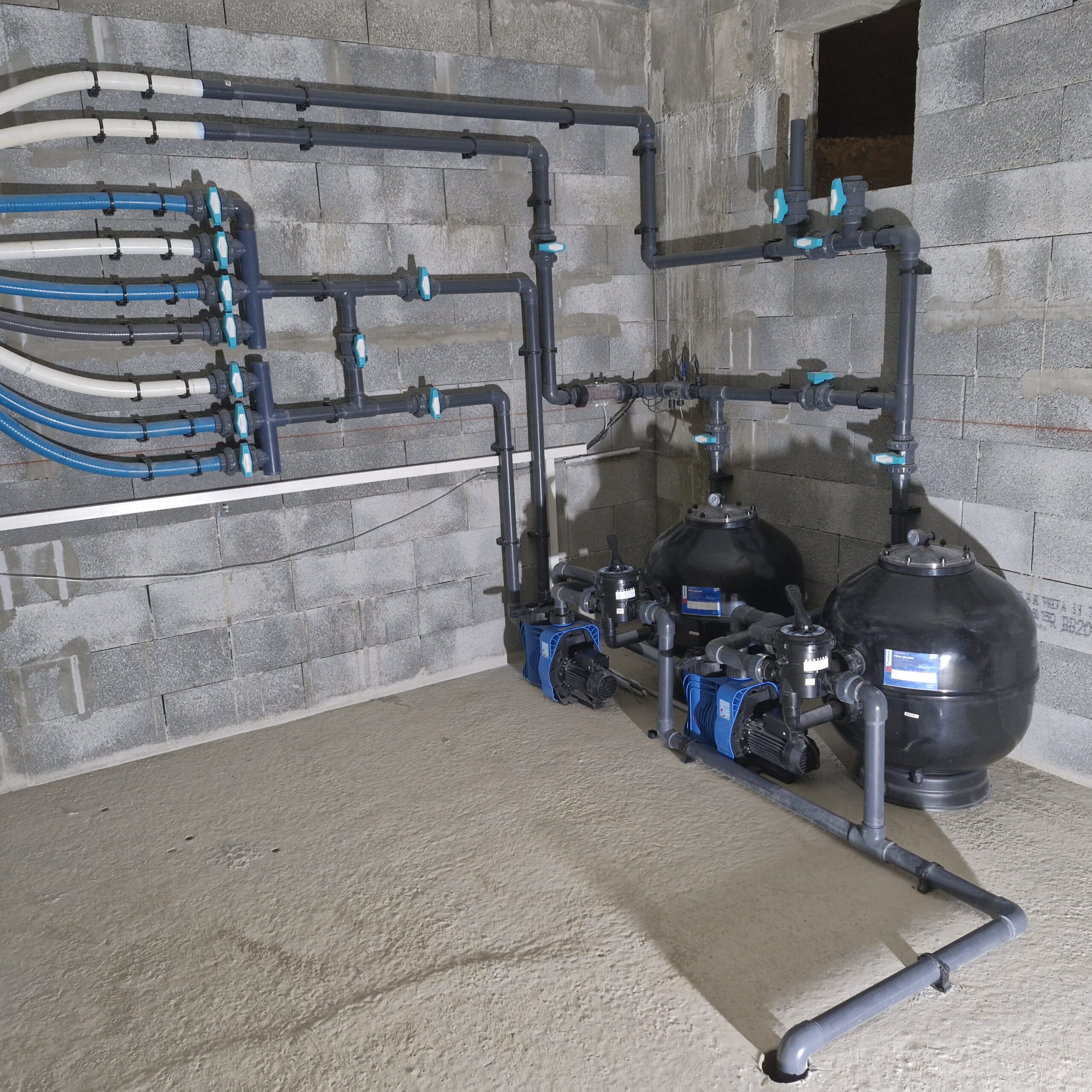 Installation système de filtration dans un local existant