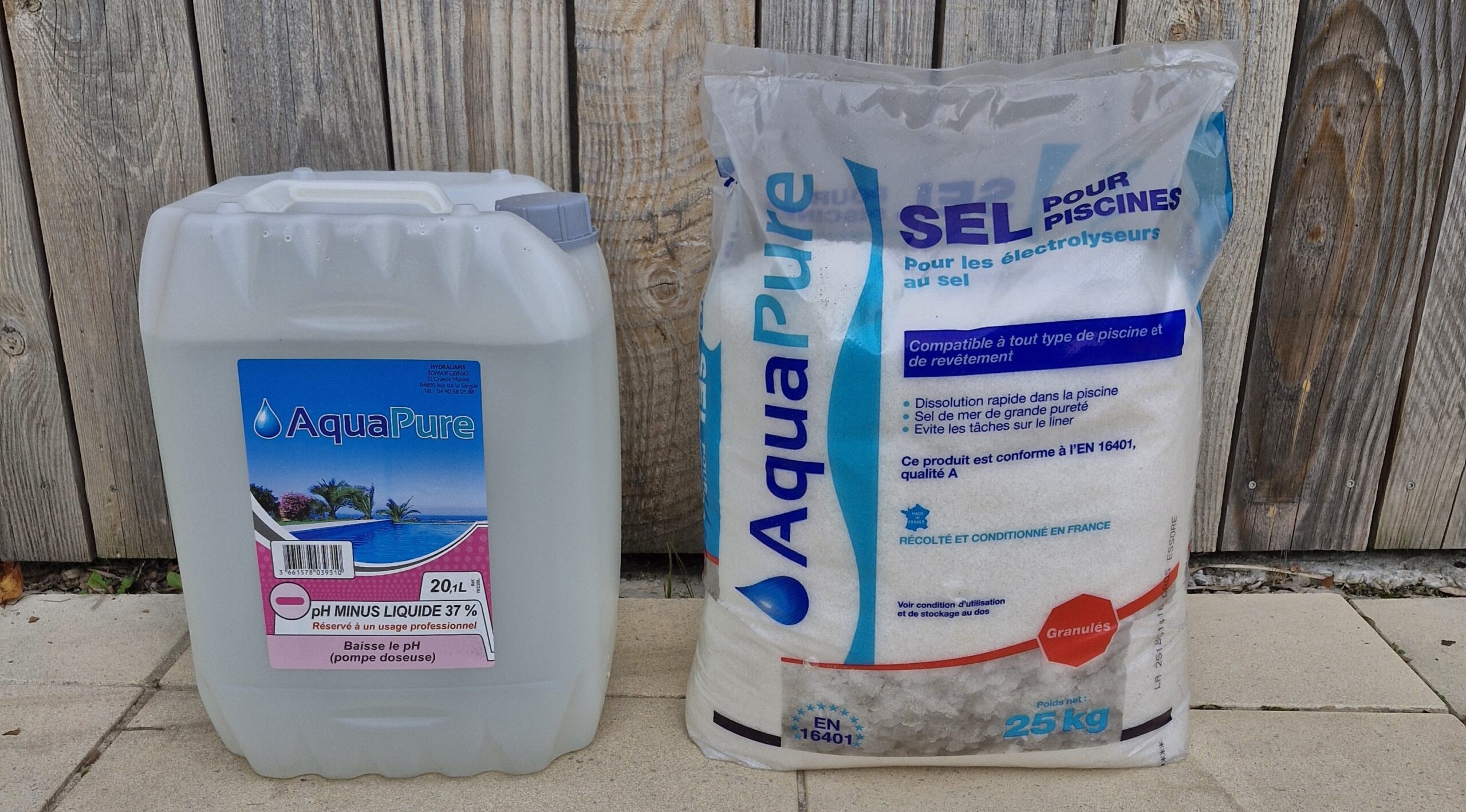 PH pro et sel special piscine